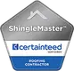 CertainTeed ShingleMaster badge